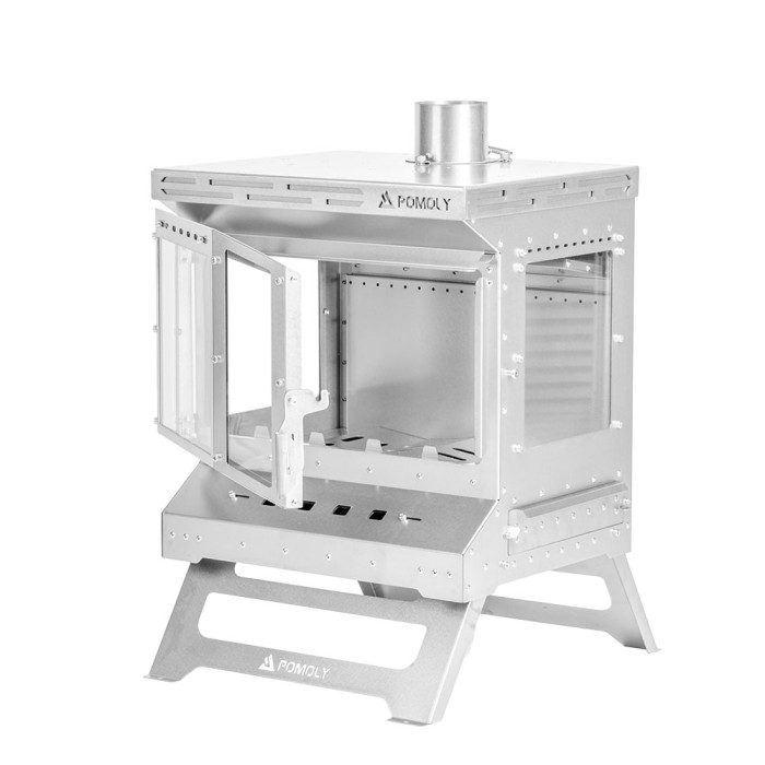 Reactor Ti Holzofen | Camping-Zeltofen | POMOLY Neuheit