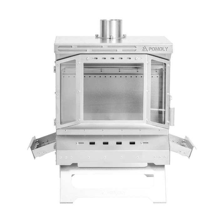 Reactor Ti Holzofen | Camping-Zeltofen | POMOLY Neuheit