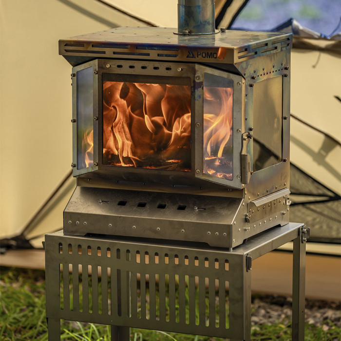 Reactor Ti Holzofen | Camping-Zeltofen | POMOLY Neuheit