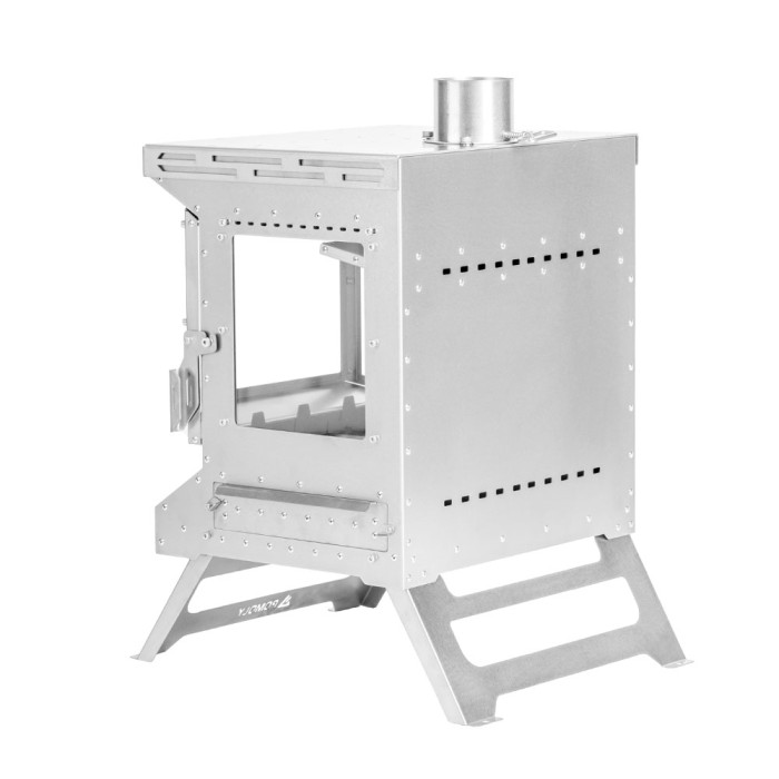 Reactor Ti Holzofen | Camping-Zeltofen | POMOLY Neuheit