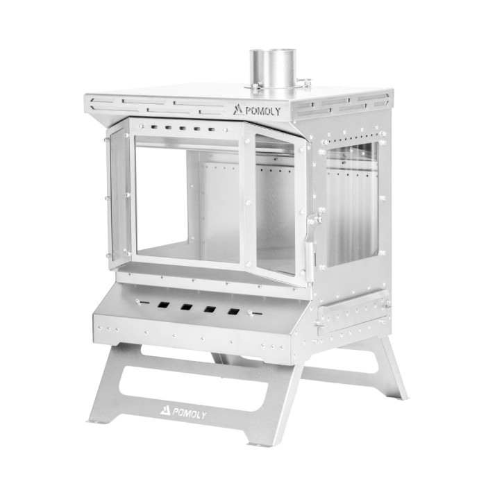 Reactor Ti Holzofen | Camping-Zeltofen | POMOLY Neuheit