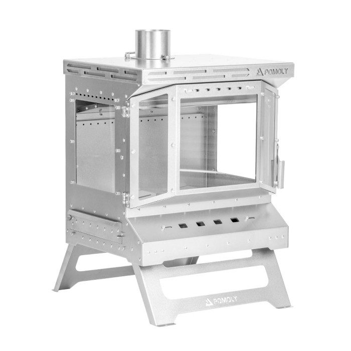 Reactor Ti Holzofen | Camping-Zeltofen | POMOLY Neuheit