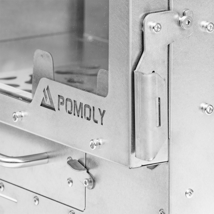 Dweller Ti Ultra 3 – Titan-Camping-Holzofen mit Basis | POMOLY Neuheit