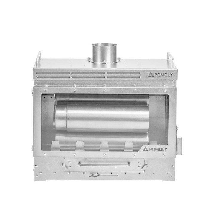 Dweller Ti Ultra 3 – Titan-Camping-Holzofen mit Basis | POMOLY Neuheit