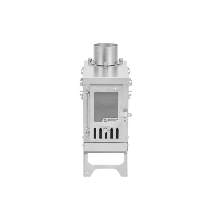 X-Ti Nano | Doppelt faltbarer Titan-Holzofen | POMOLY Neuheit