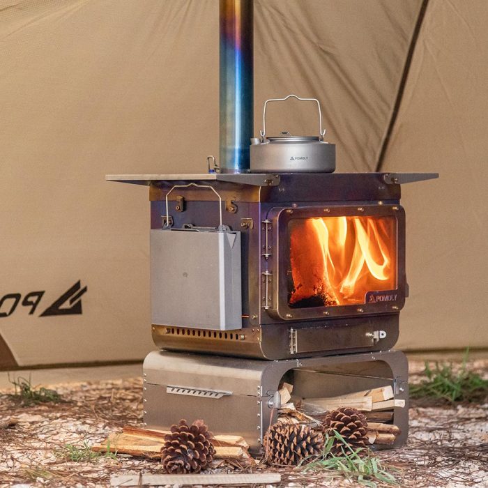 Lumberjack Max | 鈦木爐| 便攜式帳篷爐| POMOLY  新品上市