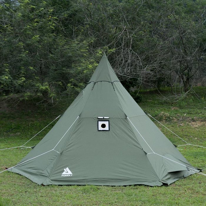 MANTA Tipi 帳篷 帶爐子煙囪插孔 2-4 人熱帳篷露營