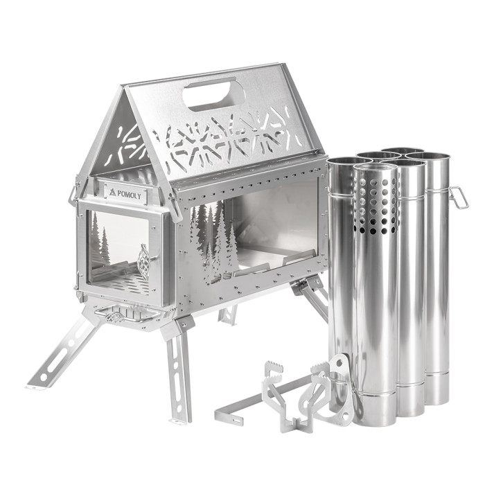 Oroqen Max 3 柴火爐 | 用於熱帳篷露營的便攜式爐灶 | POMOLY 2023新品上架