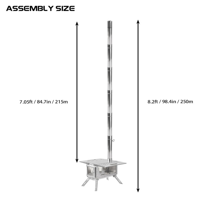 Oroqen Max 3 柴火爐 | 用於熱帳篷露營的便攜式爐灶 | POMOLY 2023新品上架