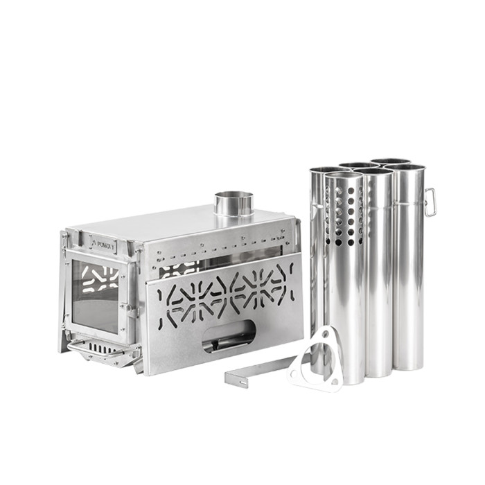 Oroqen Mini 3 柴爐 | 用於熱帳篷露營的便攜式爐灶 | POMOLY 2023新品上架