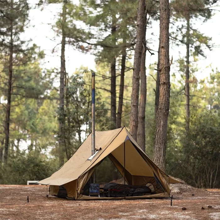 CHALET 70 Pro | 2P 露營熱帳篷 | 冬季露營壁式帳篷| POMOLY 2024 年新品
