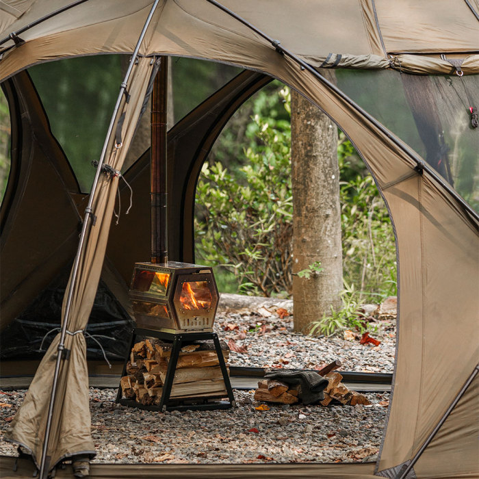 Hive木爐|蜂巢六角帳篷爐|POMOLY新品2025