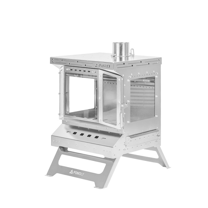 Reactor Ti鏡面版|鈦木爐|野營帳篷爐|POMOLY新產品