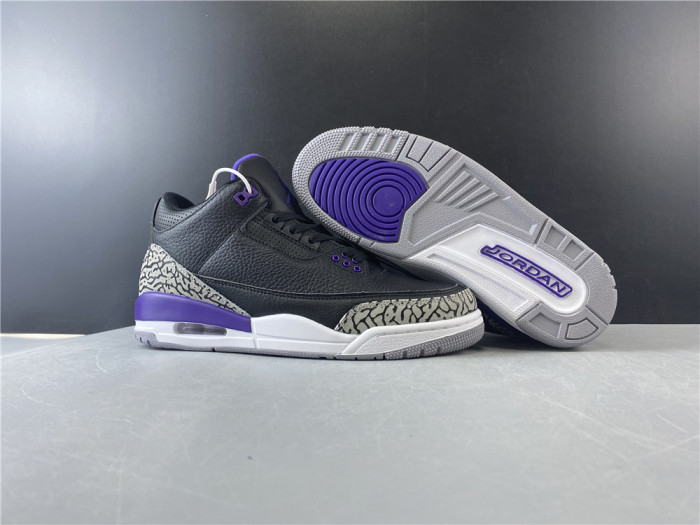 Air Jordan 3 Court Purple CT8532-050