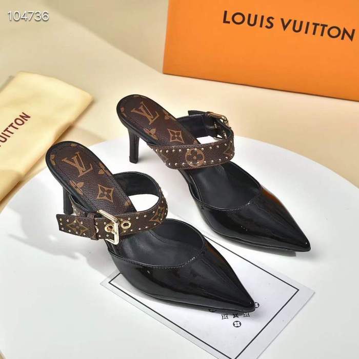 Women L*ouis V*uitton Top Slippers