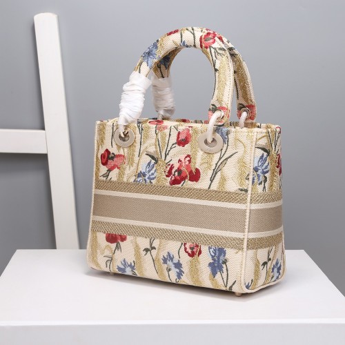 D*ior Top Bag 24*20*11cm