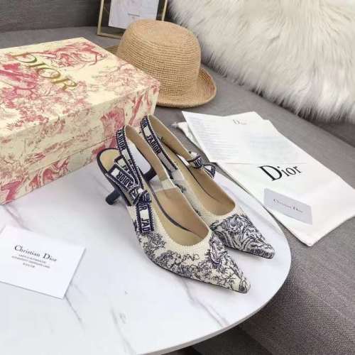 Women D*ior Top Sandals