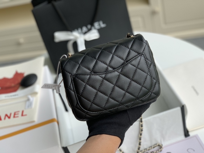 C*hanel Top Bag 18cm