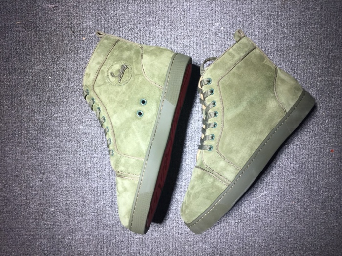 C*ristian L*uboutin Suede Leather Sneaker