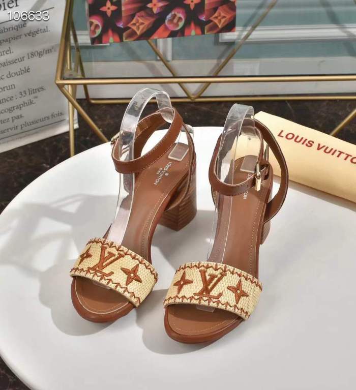 Women L*ouis V*uitton Top Slippers