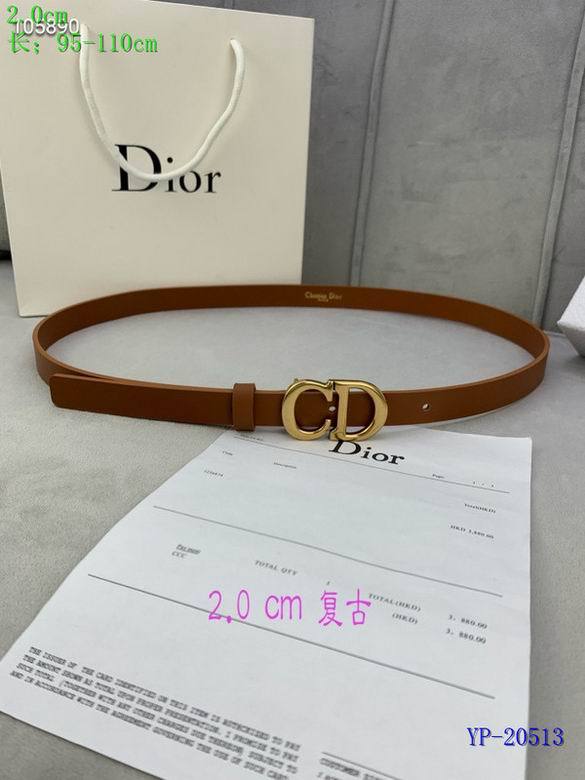 D*ior Belts Top Quality 161