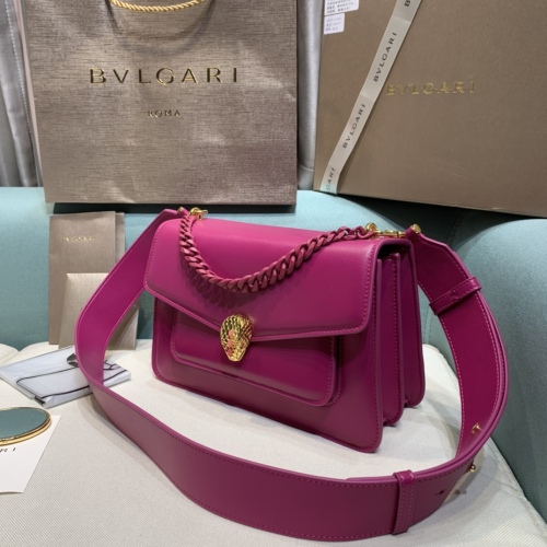 B*vlgari Top Bag 25×14.5×9cm