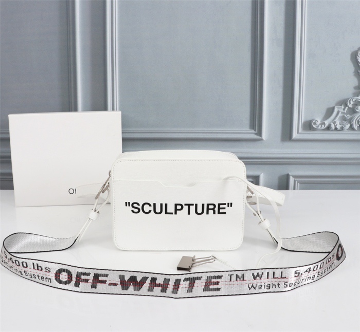 O*ff W*hite Bag Top Quality 21×16×9CM