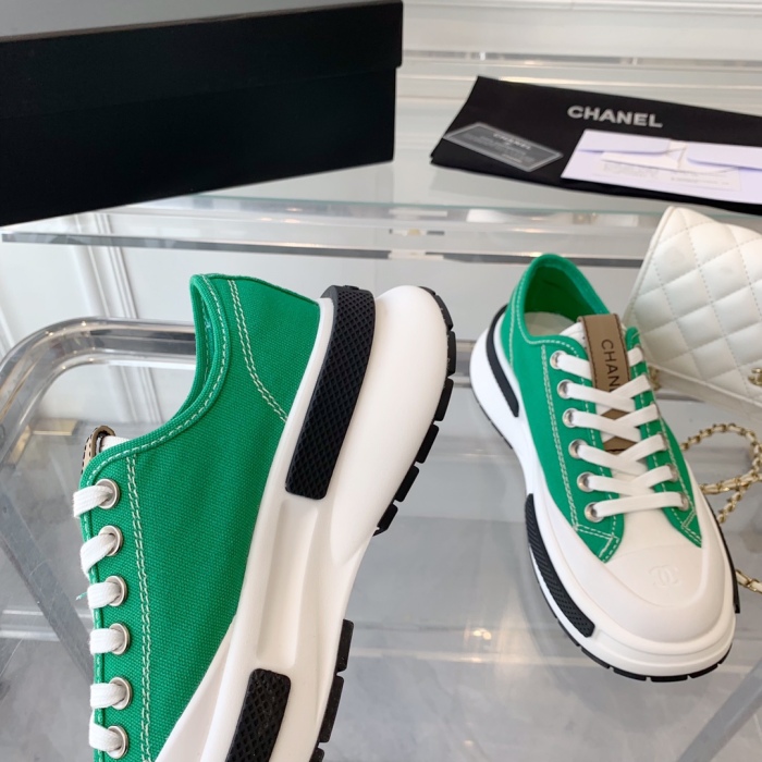 Women C*hanel Top Sneaker