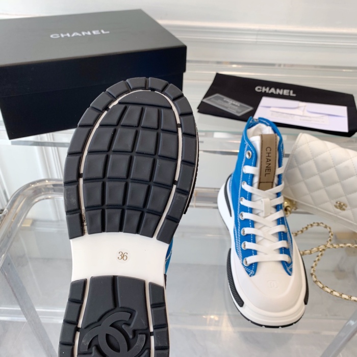 Women C*hanel Top Sneaker