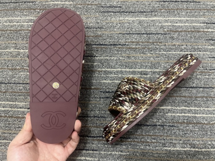 Women C*hanel Top Sandals