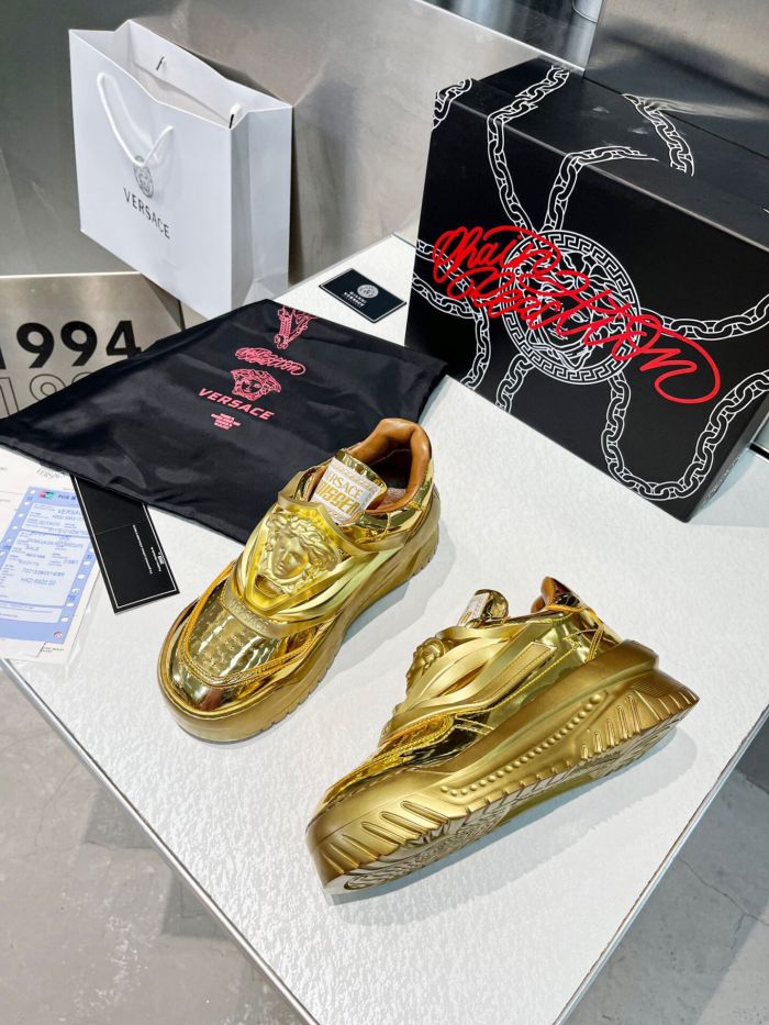 Men Women V*ersace Top Quality Sneakers