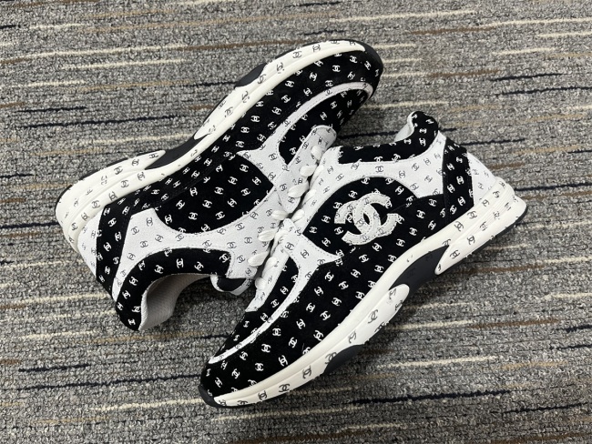 Women C*hanel Top Sneaker