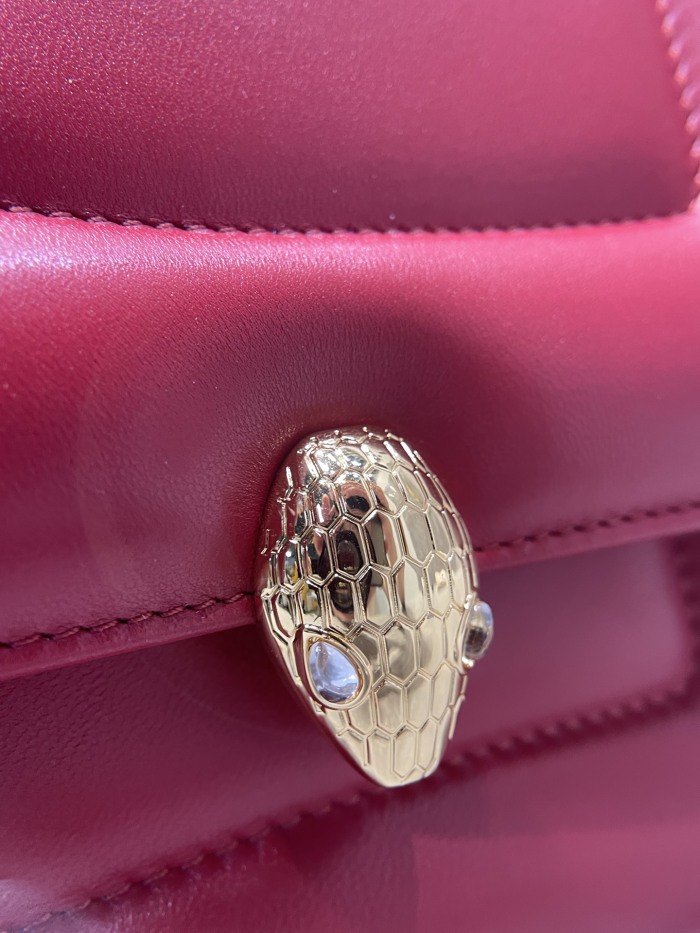 B*vlgari Top Quality Bag 19.2*15*6CM