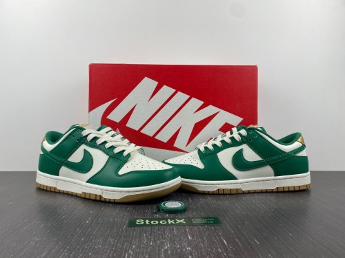 Nike SB Dunk Low Green and Gold FB7173-131