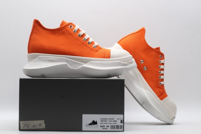 Men Women R*ick O*wens Top Sneakers