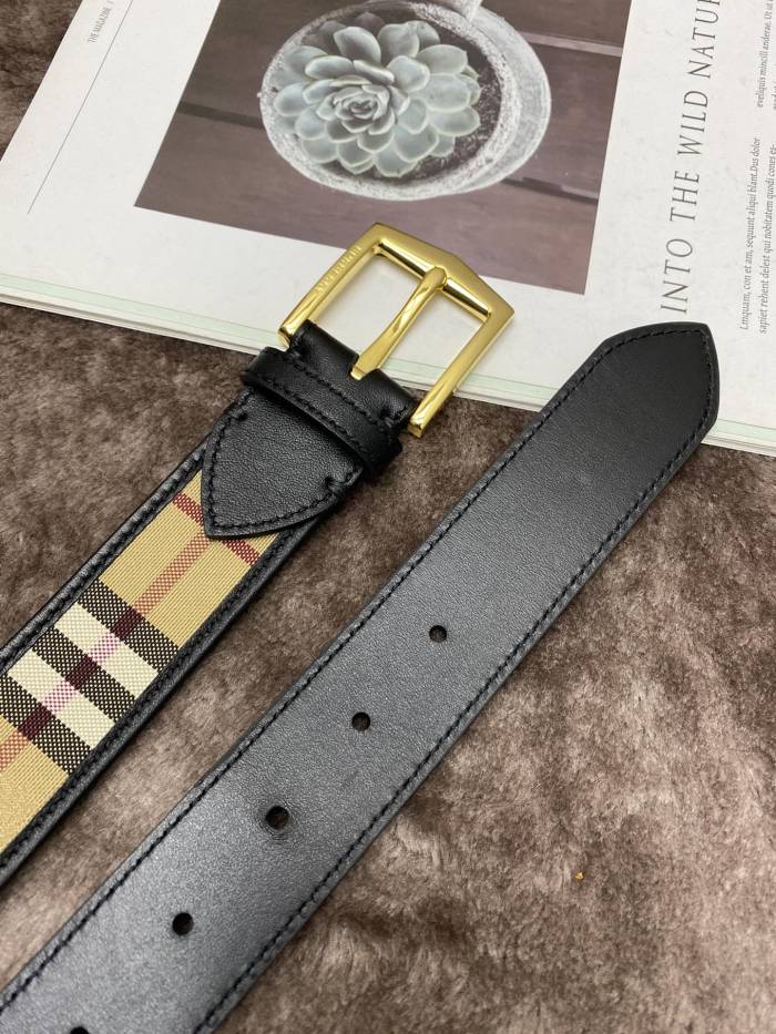 B*urberrry Belts Top Quality 35MM