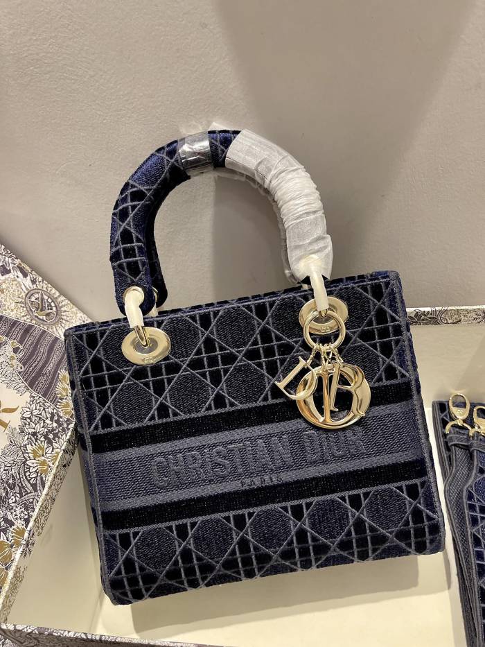 D*ior Top Bag 24*20*11cm