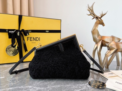 F*endi Bag Top Quality 25*9*18CM