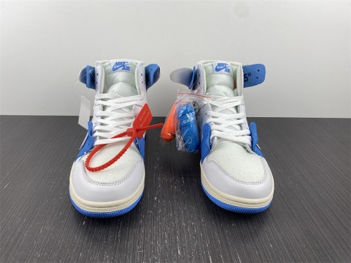 O*FF-W*HITE x Air Jordan 1 AQ0818-168