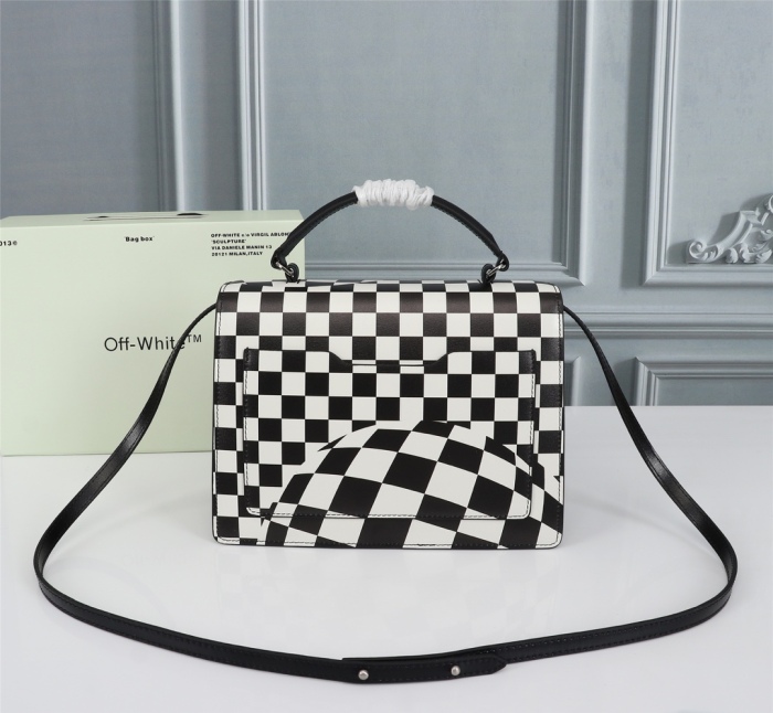 O*ff W*hite Bag Top Quality 25.5*18*11CM