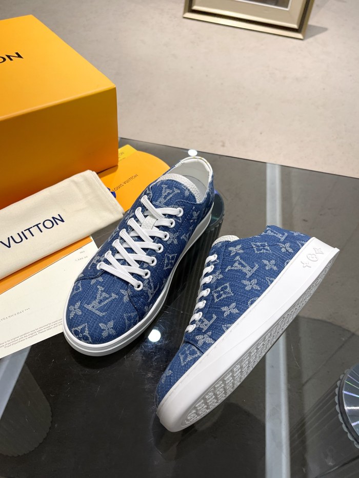 Men L*ouis V*uitton Top Sneakers