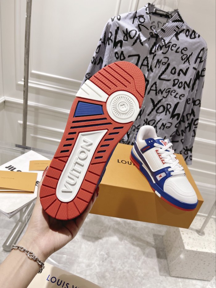 Men Women L*ouis V*uitton Top Sneakers