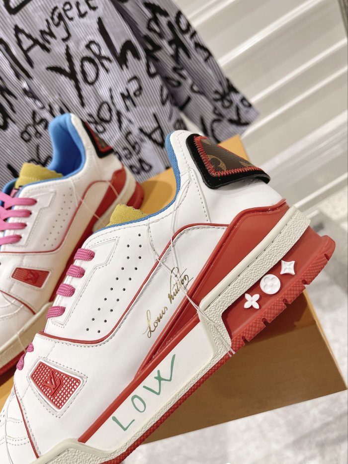 Men Women L*ouis V*uitton Top Sneakers