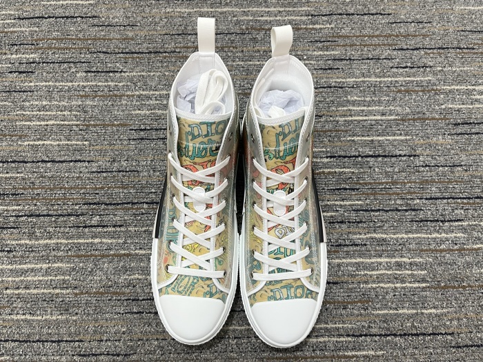 Men Women D*ior Top Sneakers
