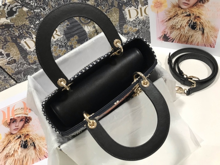 D*ior Top Bag 24*20*11cm