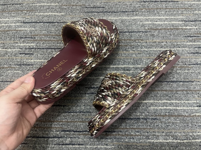 Women C*hanel Top Sandals