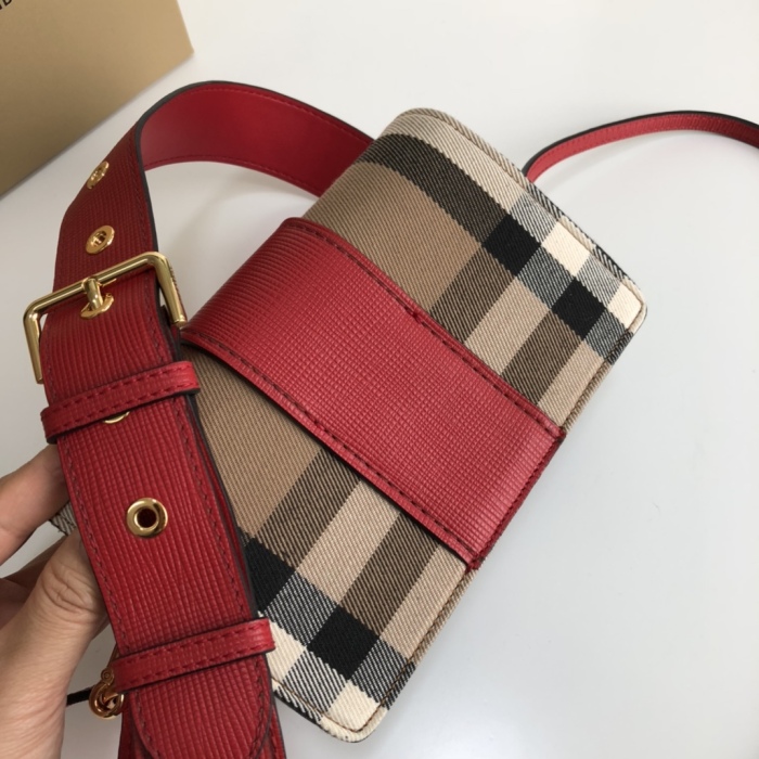 B*urberry Bag Top Quality 19.5*5*12CM