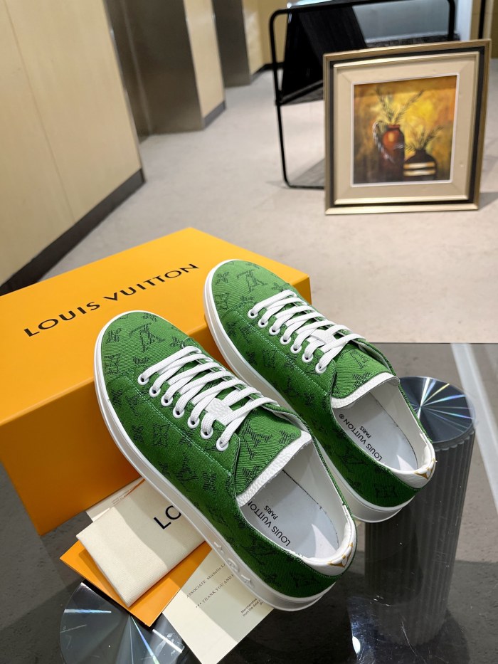 Men L*ouis V*uitton Top Sneakers