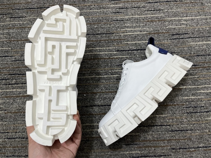 Men Women V*ersace Top Sneakers