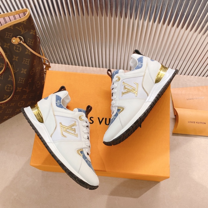 Women L*ouis V*uitton Top Sneakers